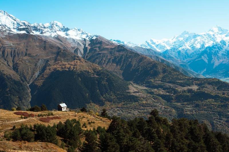 Svaneti mountain road