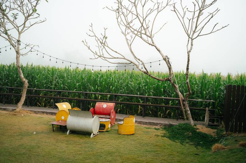 The coffee spot next to the room