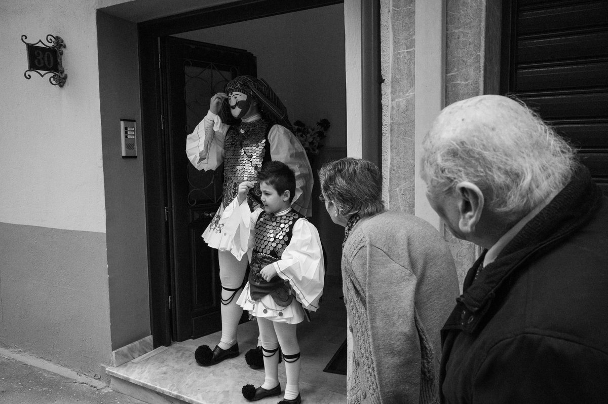 The older ones are giving the blessing to the younger ones